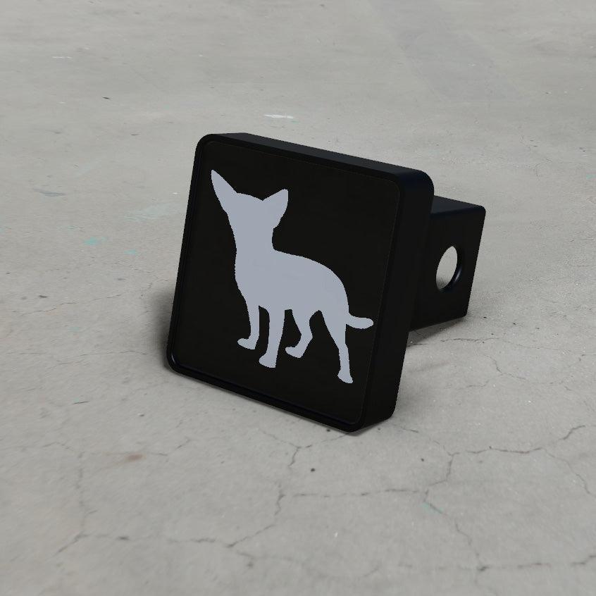 Chihuahua Silhouette LED Hitch Cover - Brake Light - petguardiansupplies