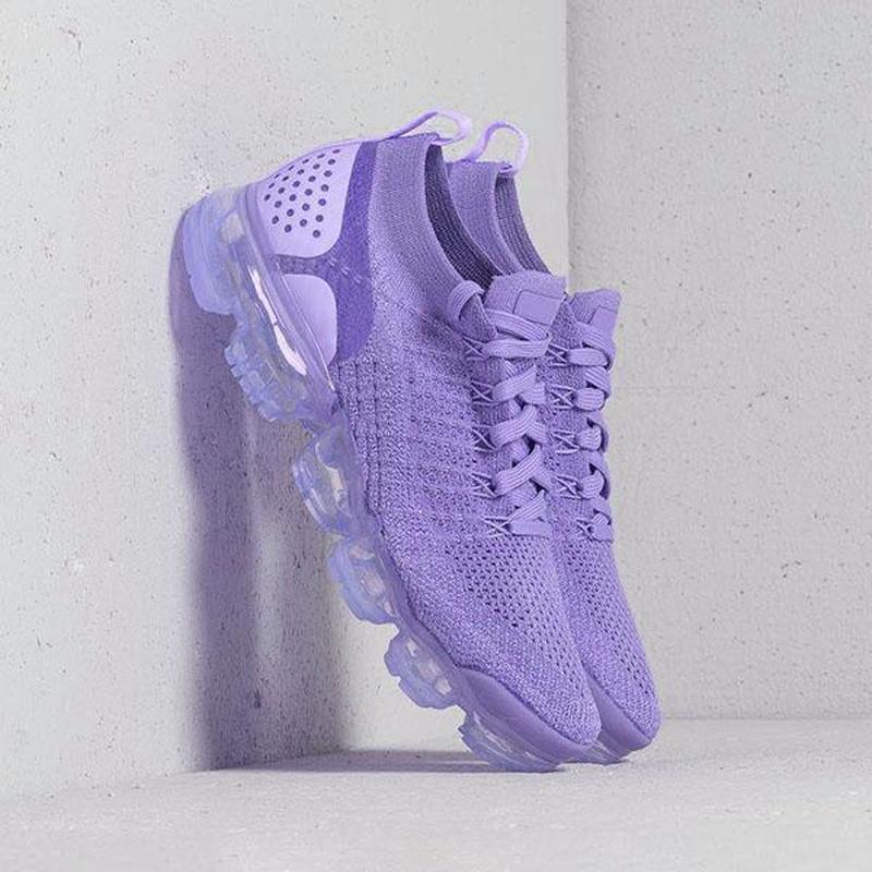 2021 Purple Sneakers Women Casual Shoes Mesh Air-Cushion Flat - petguardiansupplies