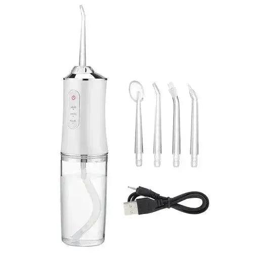 220ML Oral Irrigator USB Rechargeable Portable Dental Water Flosser - petguardiansupplies