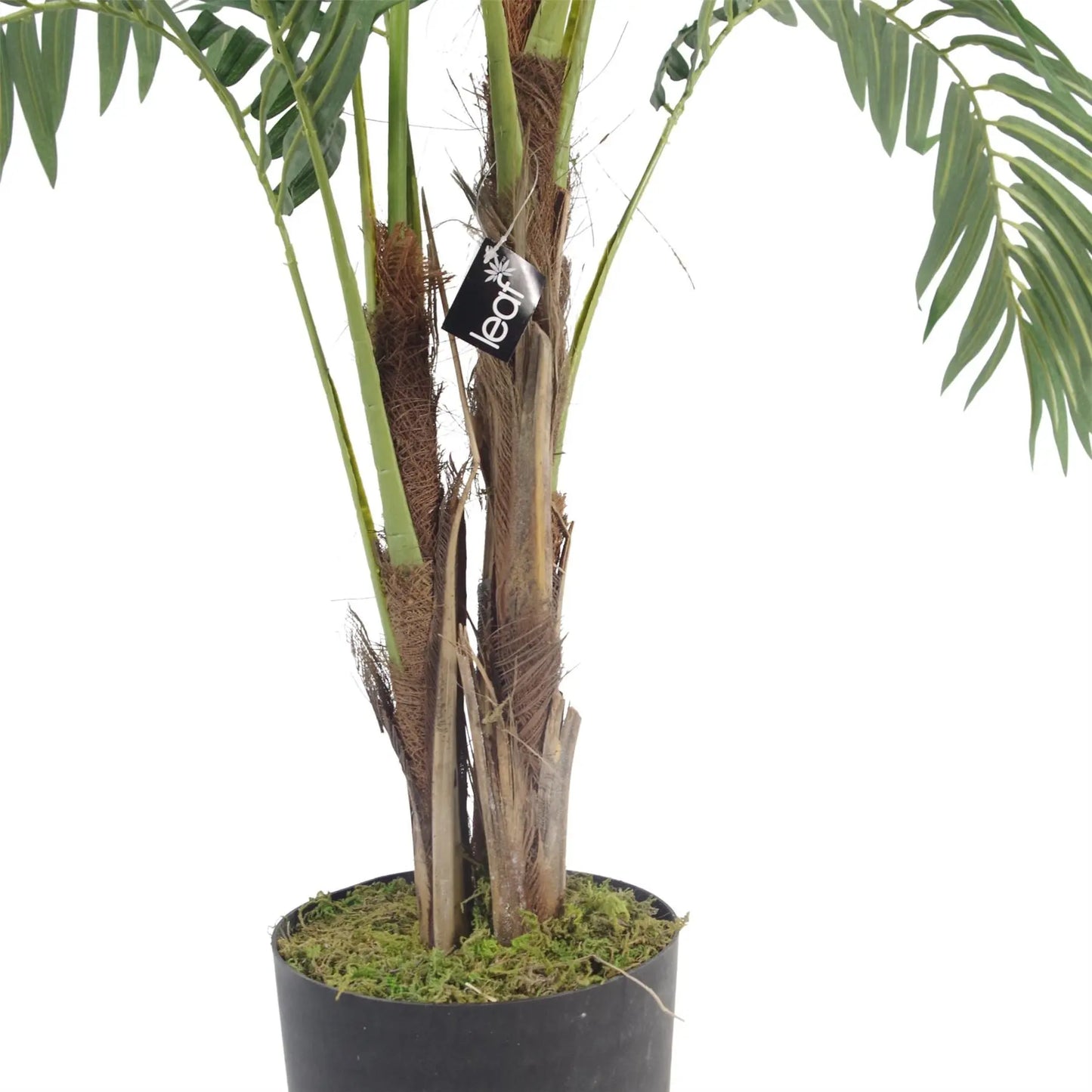 Artificial Palm Tree 120cm Luxury Silver Planter-2