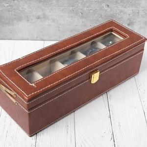 Watch Box Organizer Slot Watch Storage Holder and Display Collection - petguardiansupplies