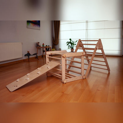 Montessori Climber Set 6 Pieces | Indoor Playground Set - petguardiansupplies