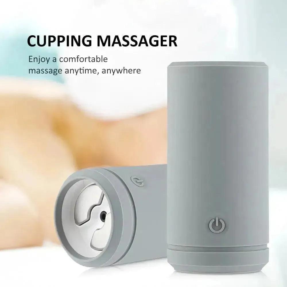 Electric Cupping Massager Vacuum Suction Cups EMS Ventosas Anti-Fatigue - petguardiansupplies