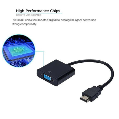 1080P HDMI-compatible to VGA Adapter For Xbox PS4 PC - petguardiansupplies