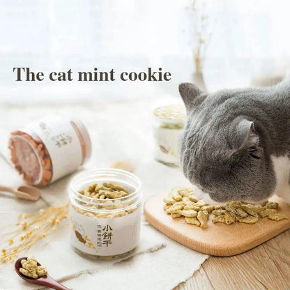 Cat Mint Cookies - 100g for Healthy Teeth - Molar Snacks - petguardiansupplies