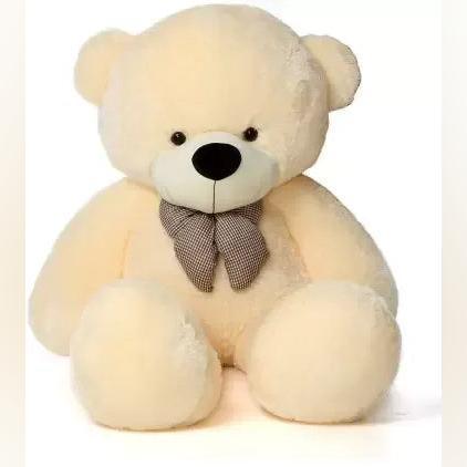 CREAM TEDDY Newly IMPORTED 5 FT TEDDY BEAR or VALENTINE DAYS SPECIAL - - petguardiansupplies