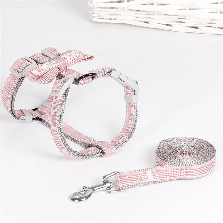 Trendy Nylon Pet Leash for Stylish Walks-4