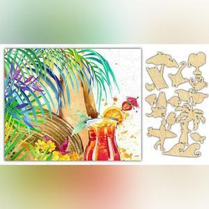 Tropical Cocktail Jigsaw Puzzle #6819 - petguardiansupplies