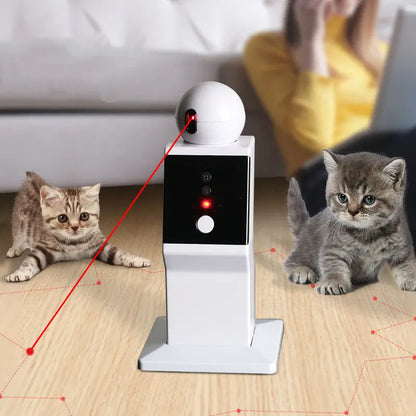 Robotic Cat Playmate with Interactive Smart Toys-0