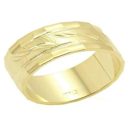 LO983 - Gold Brass Ring with No Stone - petguardiansupplies