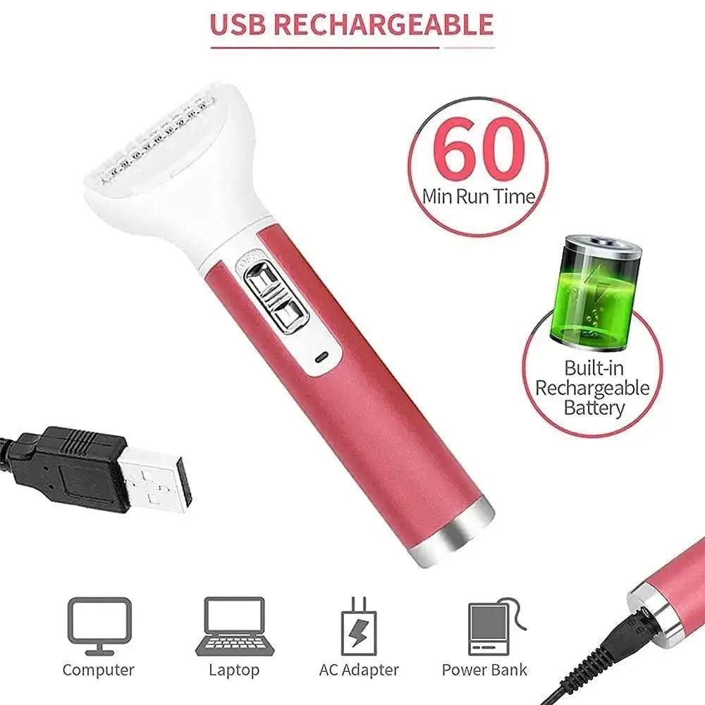 5 in 1 Women Epilator Female Eyebrow Trimmer Lady Shaver - petguardiansupplies