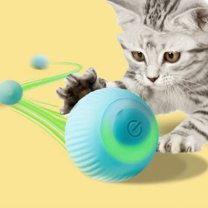 Electric Rolling Ball Cat Toy-3