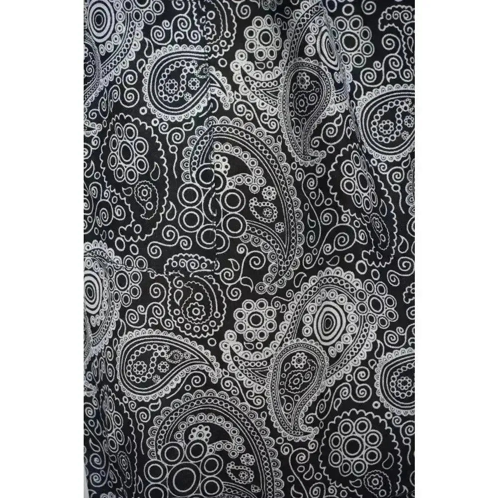 Black Paisley Boho Pants - petguardiansupplies