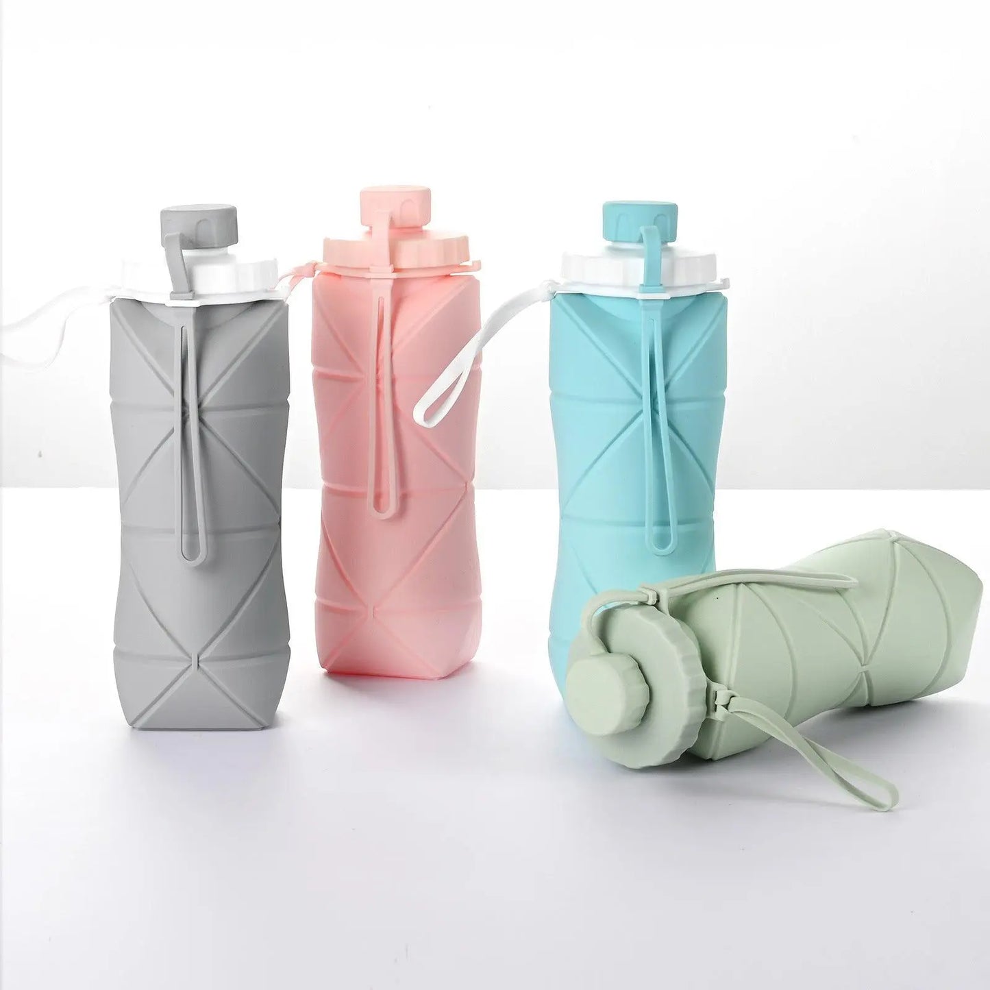 Folding Silicone Water Bottle-3