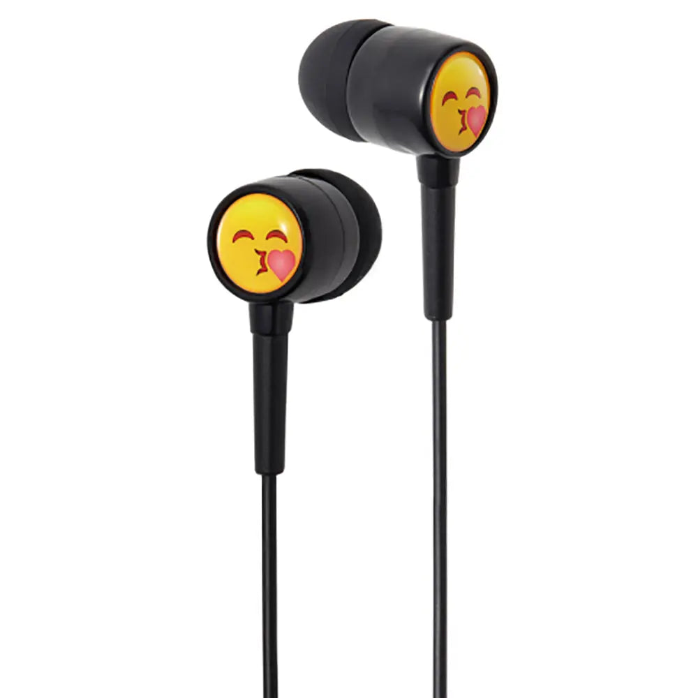 Groov-e EarMOJI's Stereo Earphones - Kissing Face - GV-EMJ/24-0