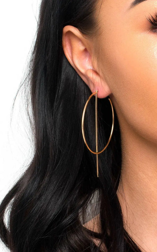 Statement Hoop Earrings-0