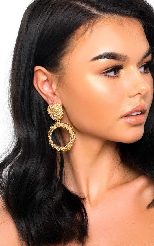 Statement Drop Earrings-0