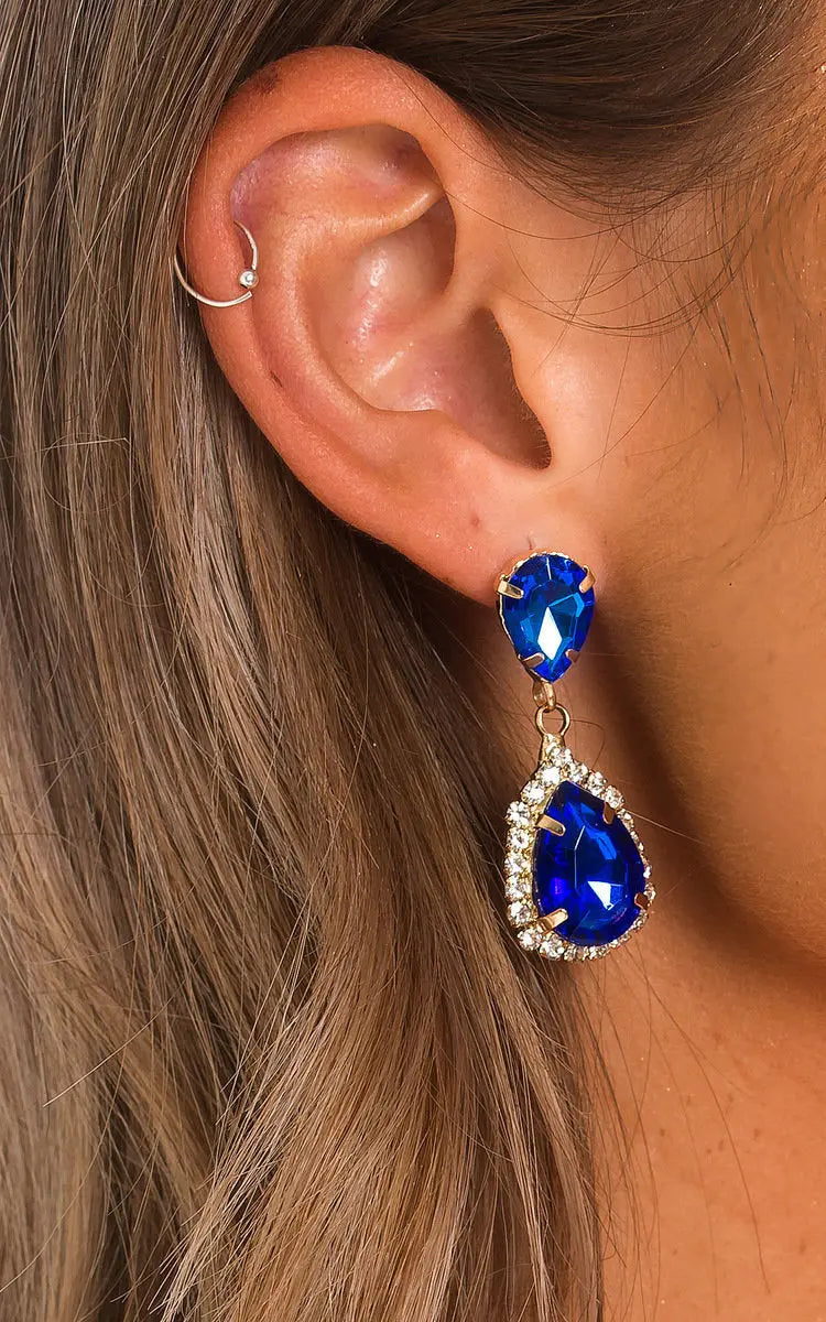 Jewel Drop Earrings-1