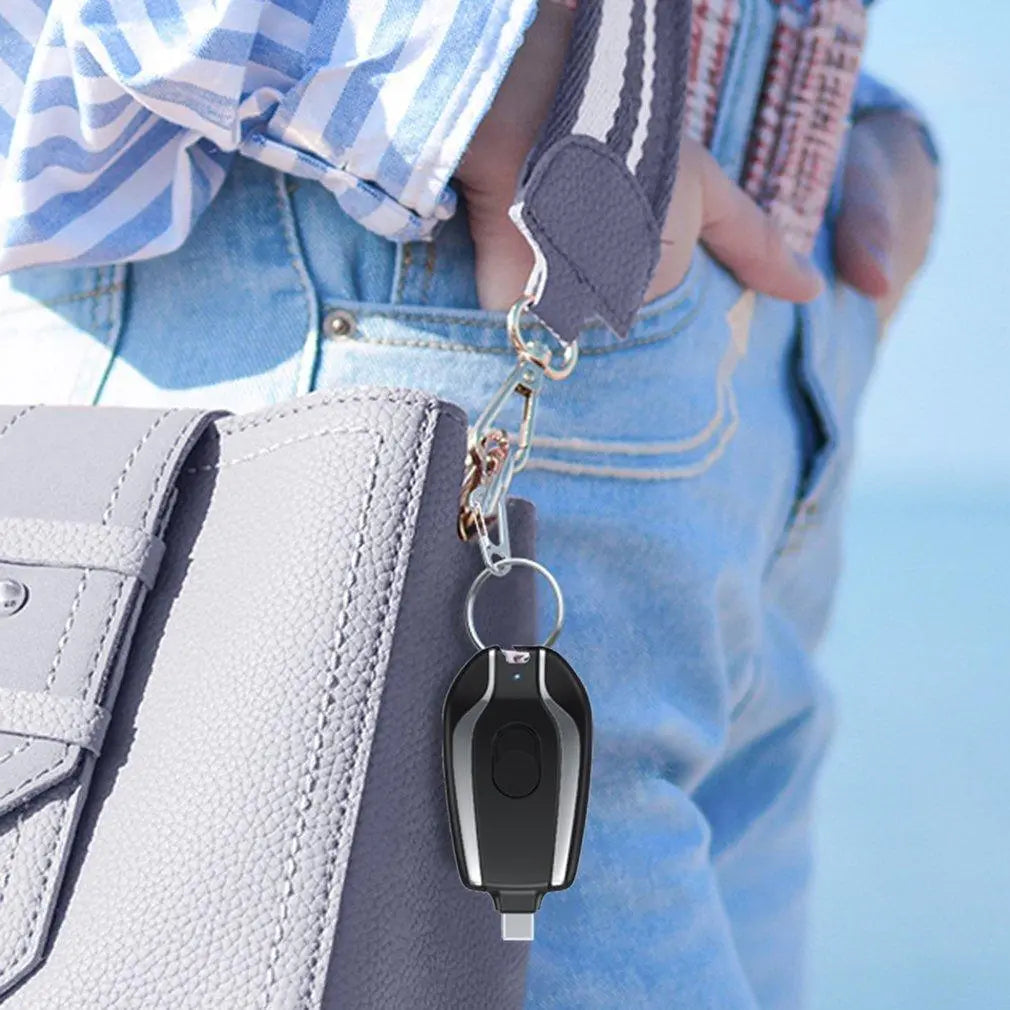 Mini Power bank Keychain-1