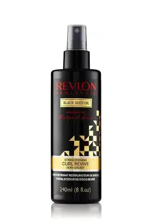 Revlon Realistic Black Seed Oil Strengthening Curl Revive Non-Greasy 240ml-0