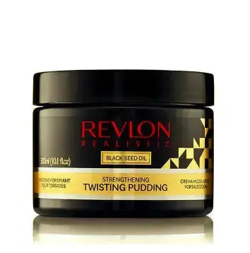 Revlon Realistic Black Seed Oil Strengthening Twisting Pudding Flake-free 300ml-0